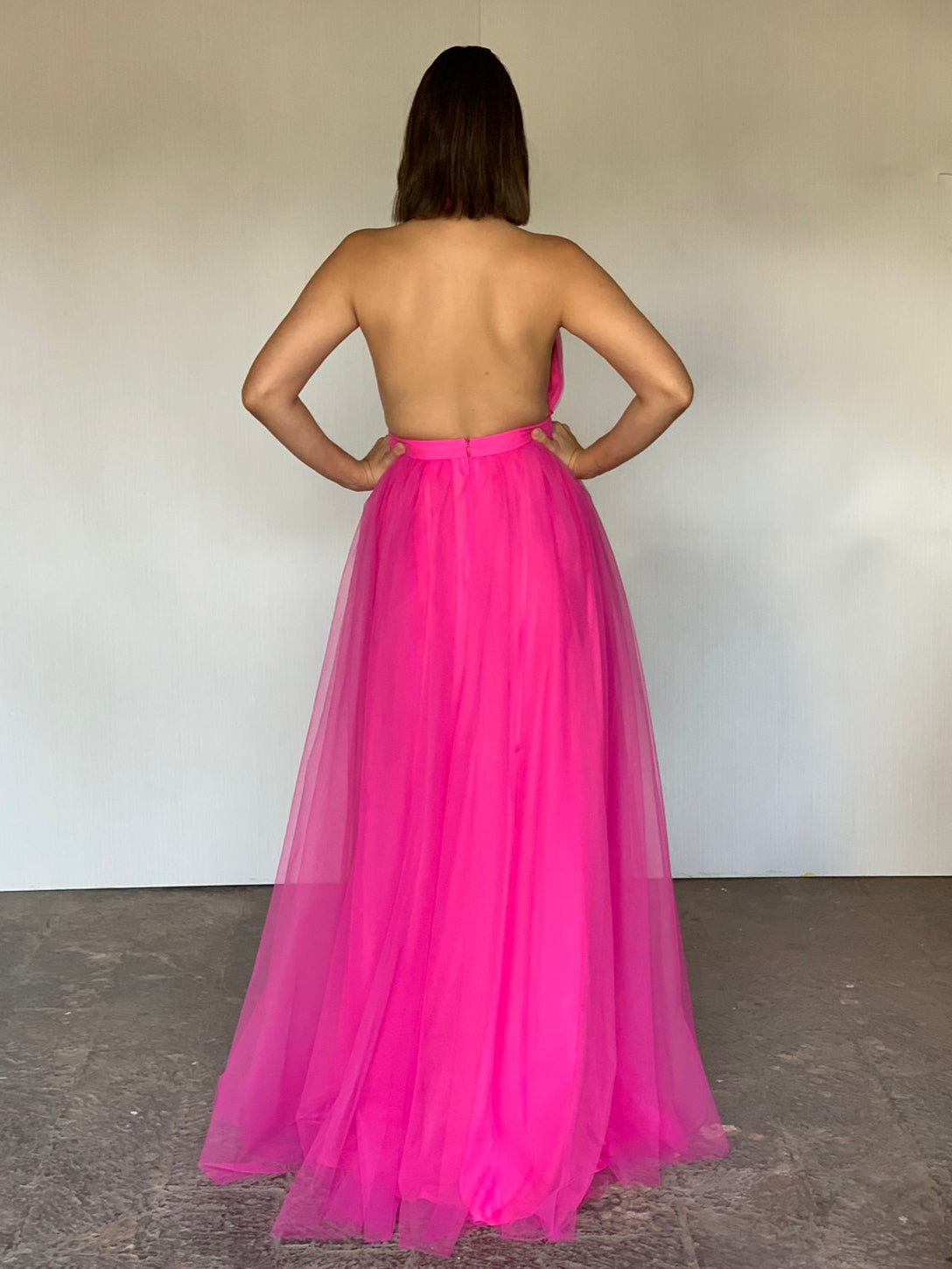 VESTIDO ROSA 1234