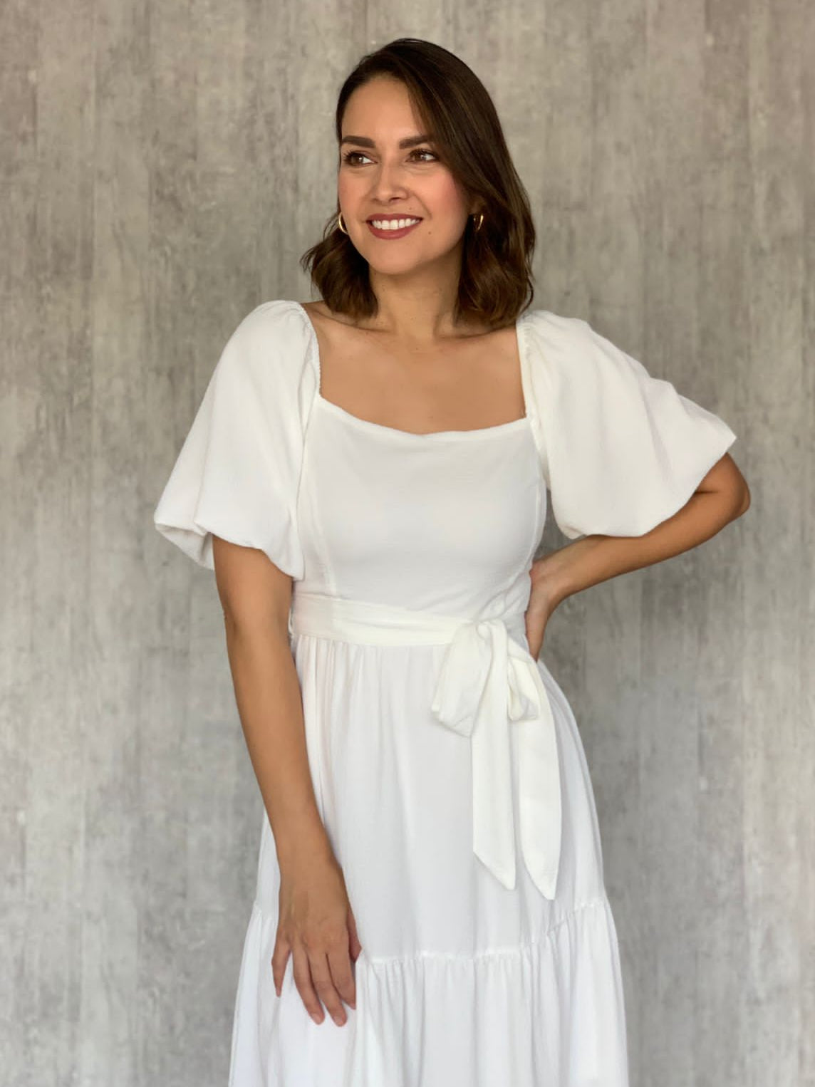 VESTIDO BLANCO Y3817