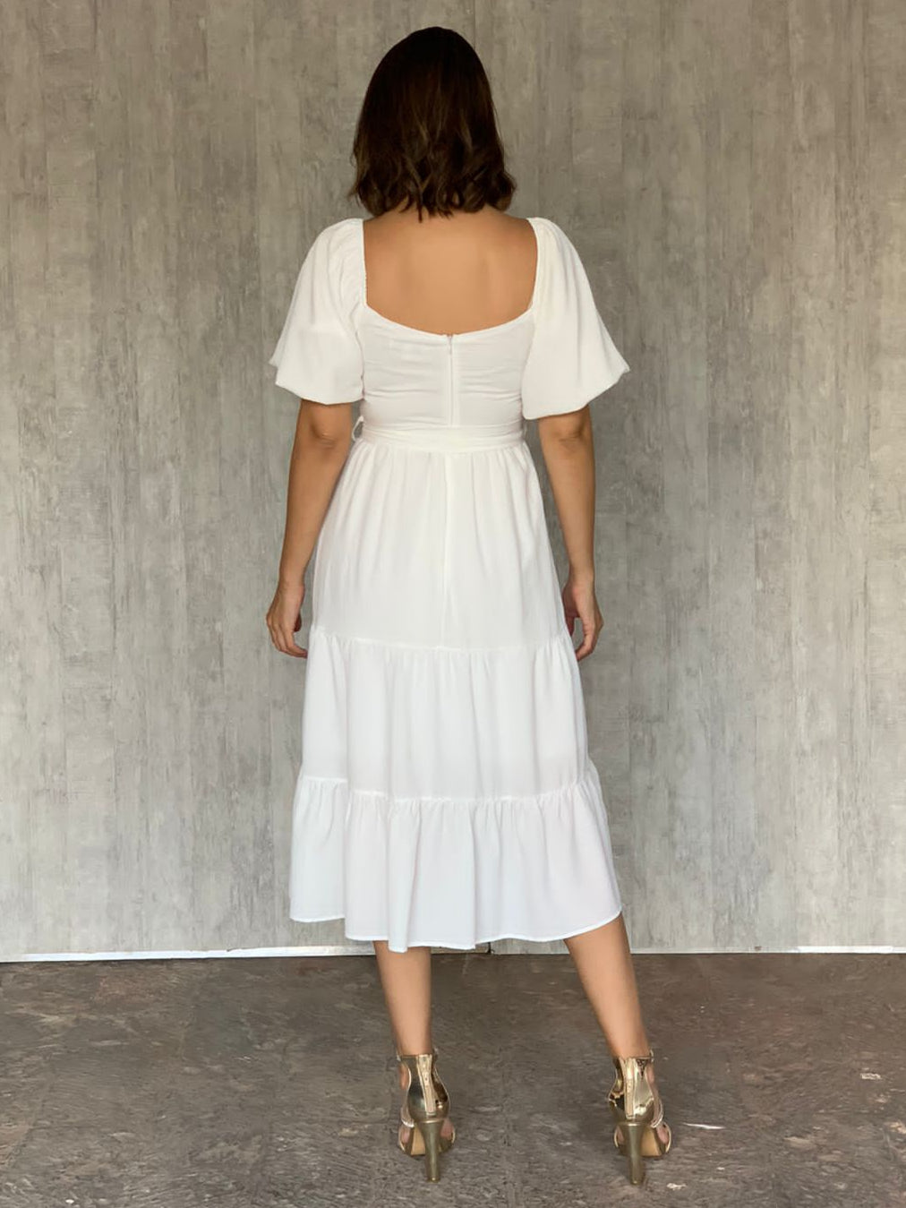 VESTIDO BLANCO Y3817