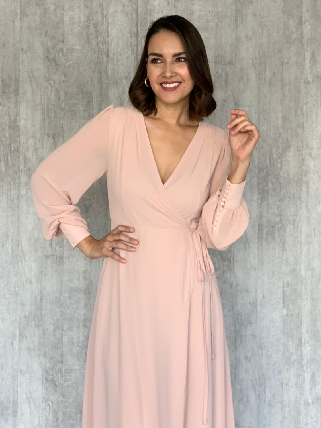 VESTIDO ROSA 19108