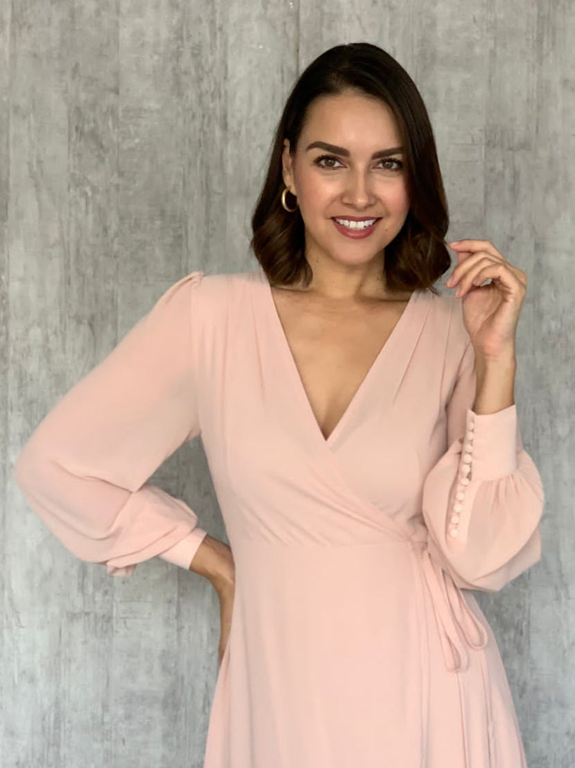 VESTIDO ROSA 19108