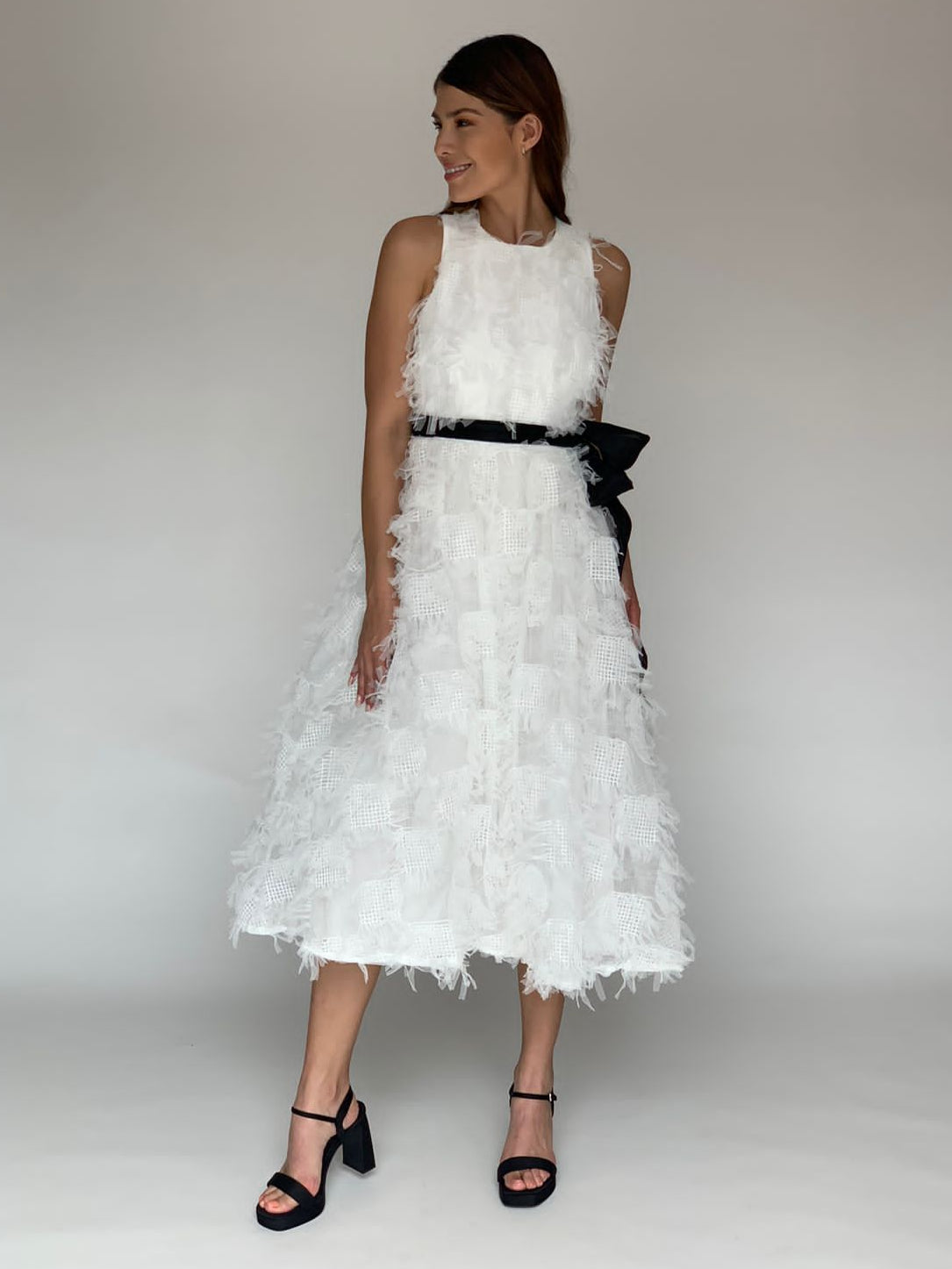 VESTIDO BLANCO D15016
