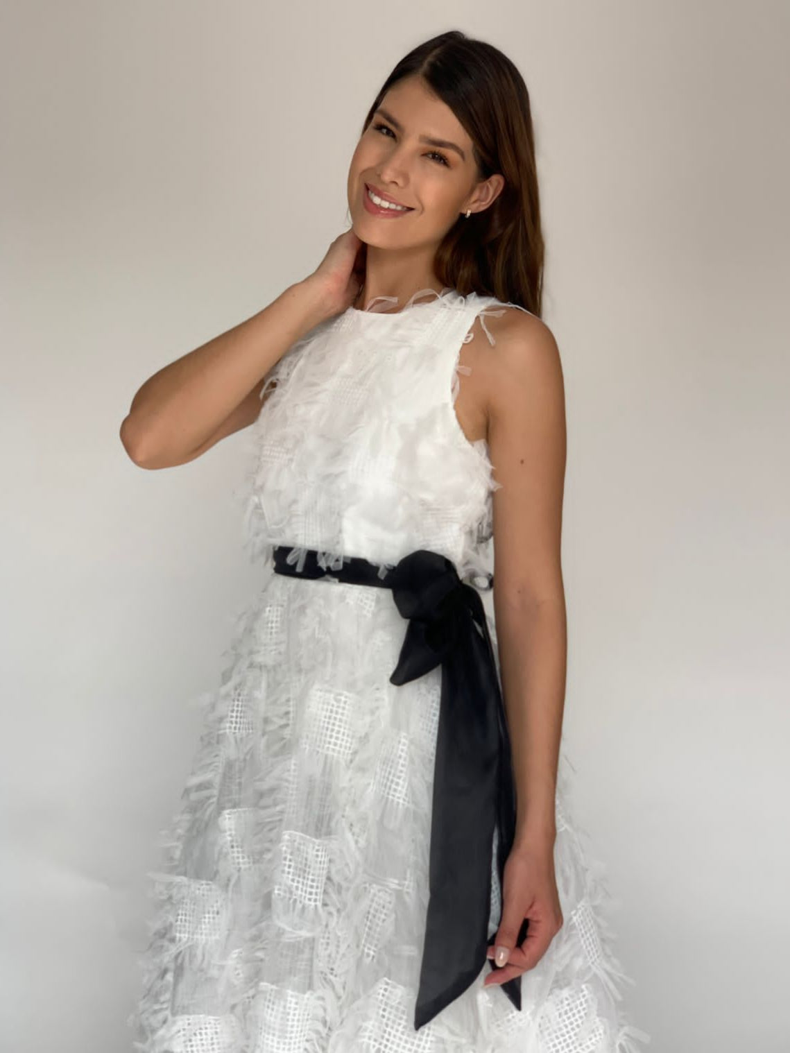 VESTIDO BLANCO D15016
