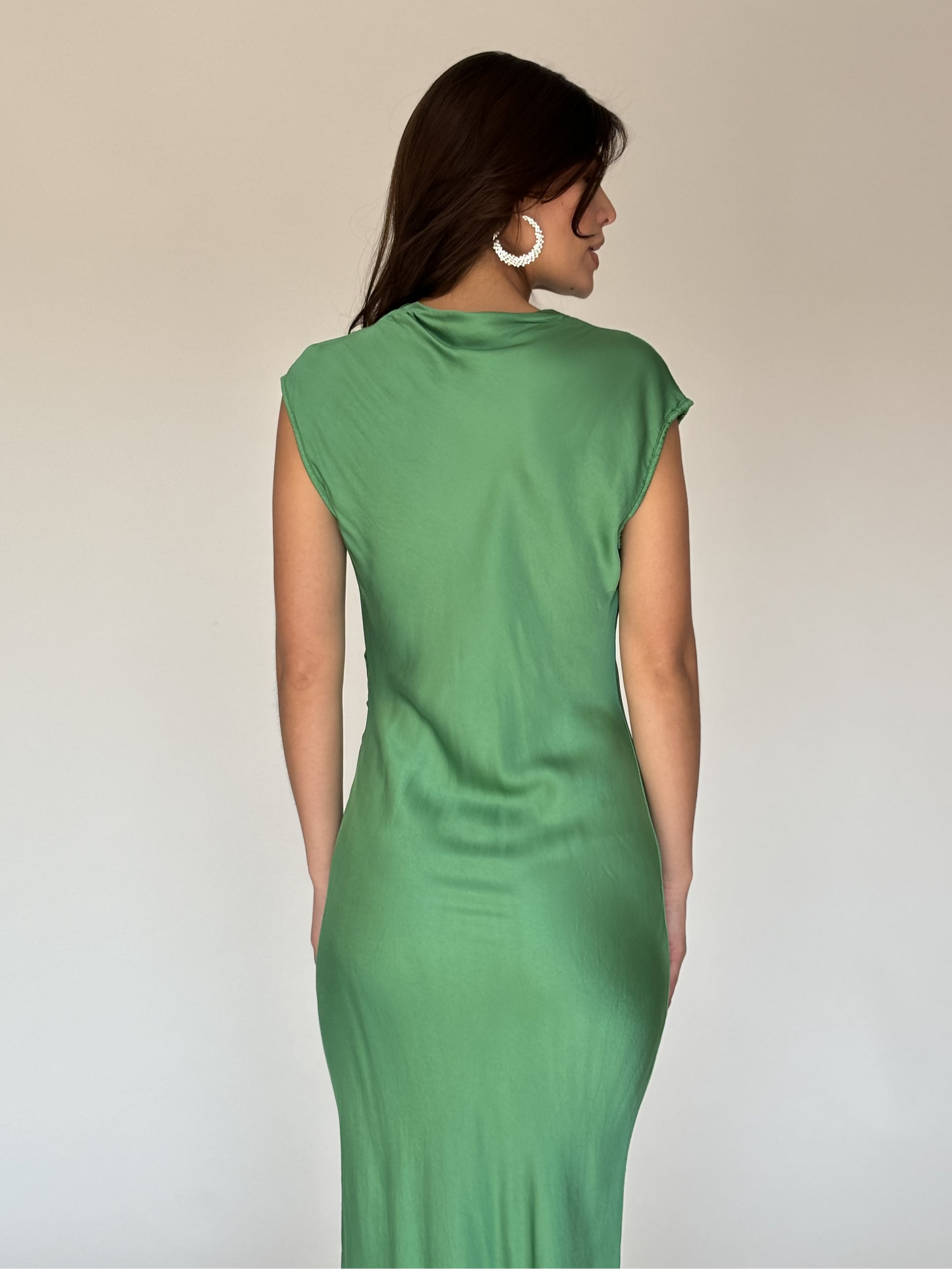VESTIDO VERDE 11510
