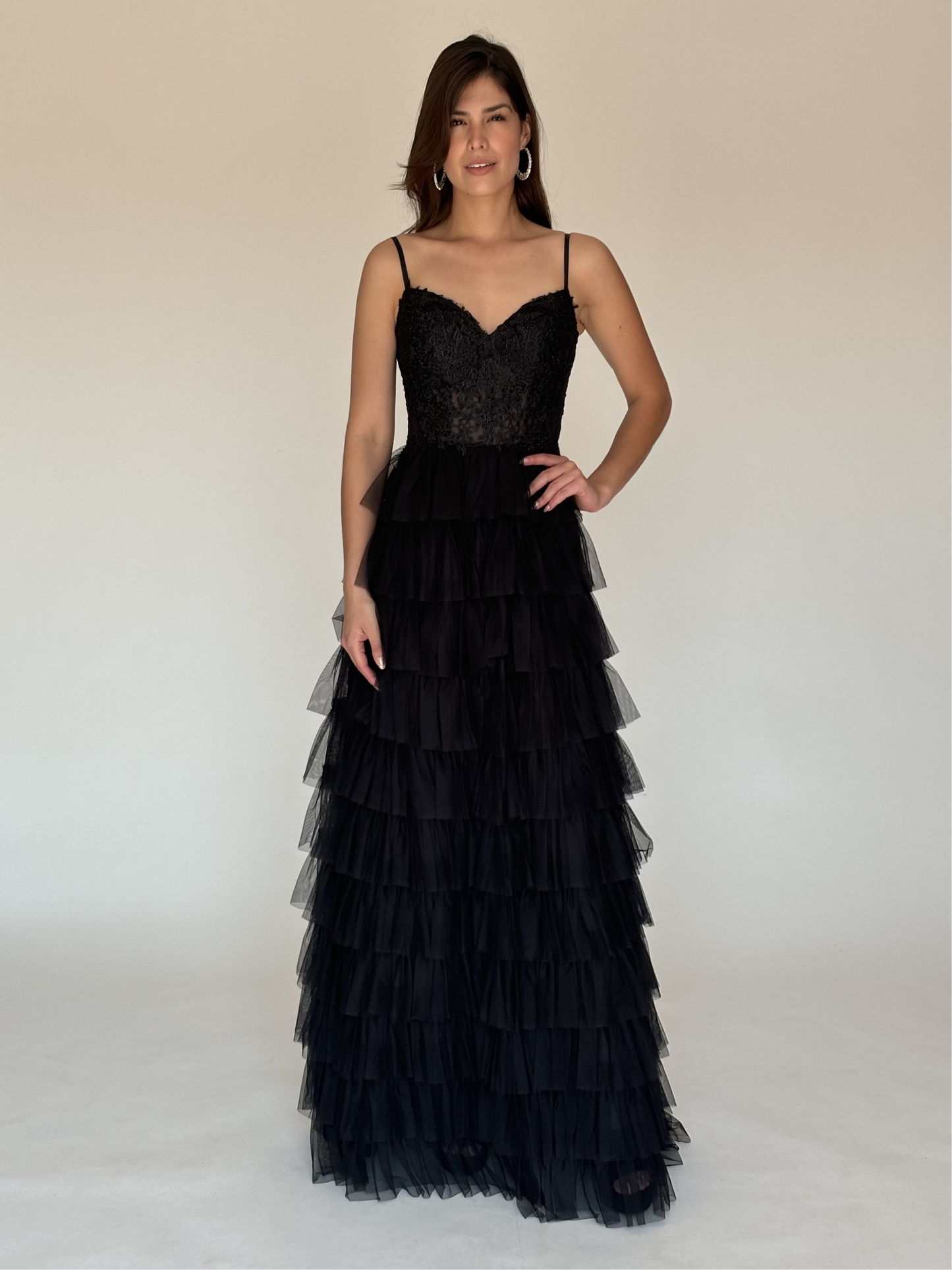 VESTIDO NEGRO 11148