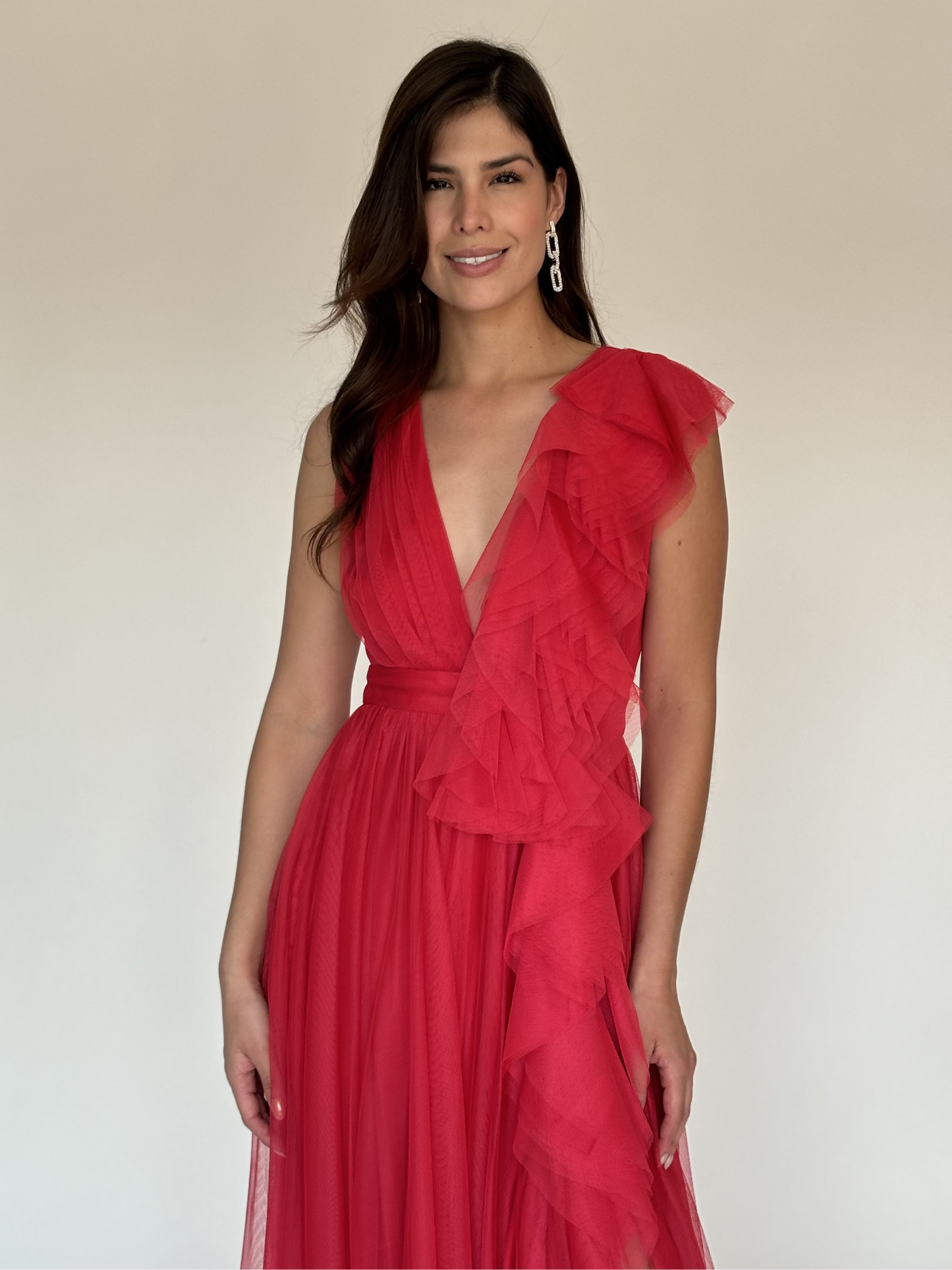 VESTIDO ROJO 507821