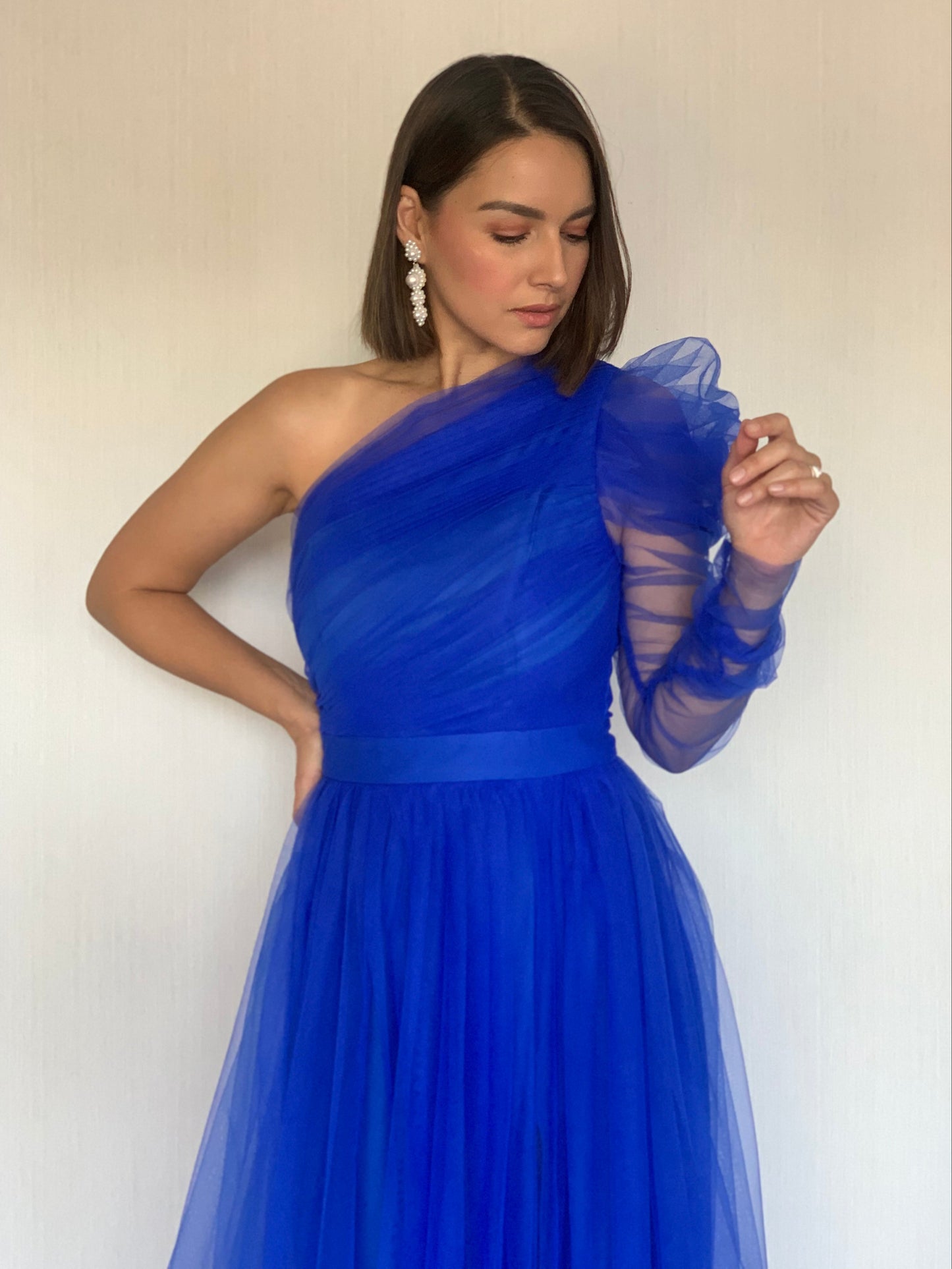 VESTIDO AZUL 7348