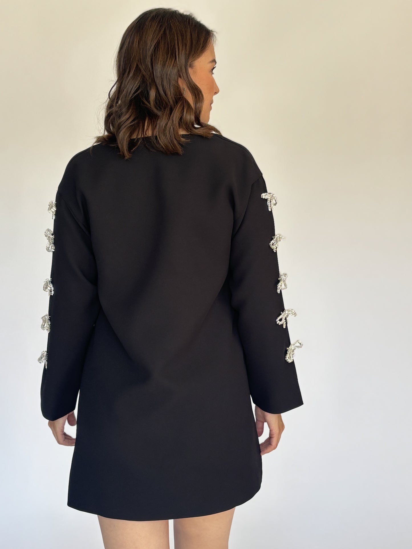 VESTIDO CORTO MOÑOS OC3564
