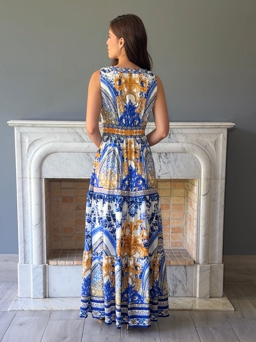 VESTIDO ESTAMPADO 23223