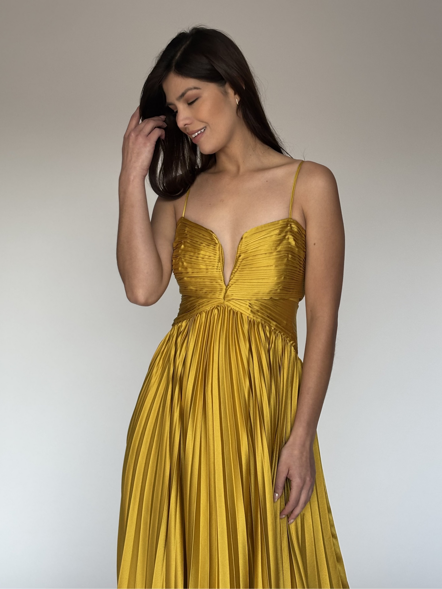 VESTIDO AMARILLO D10842