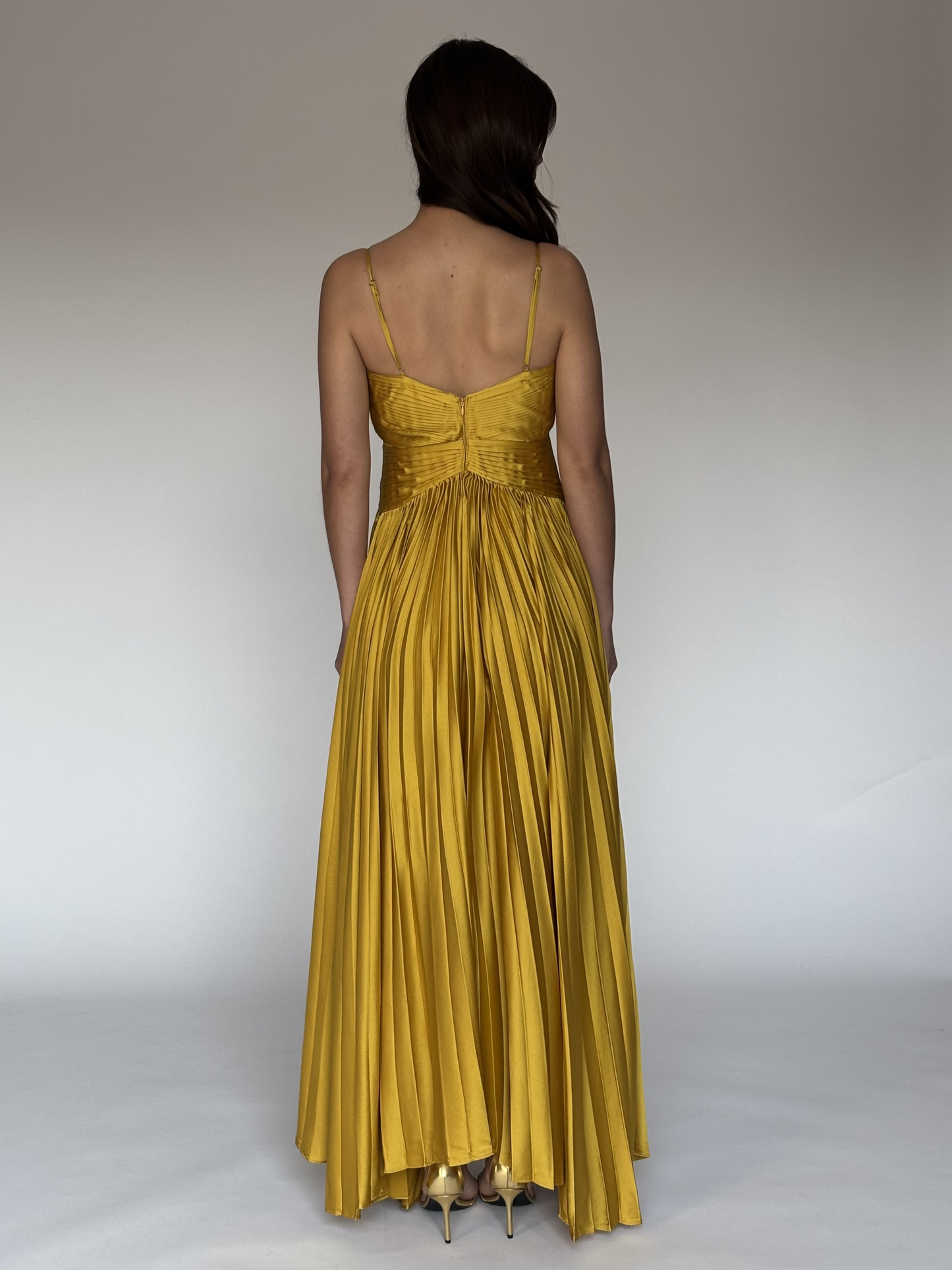 VESTIDO AMARILLO D10842