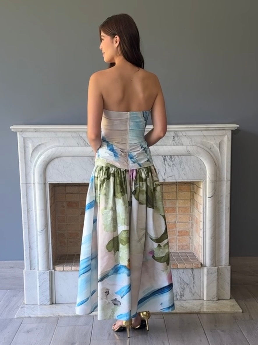 VESTIDO FLORAL D12134