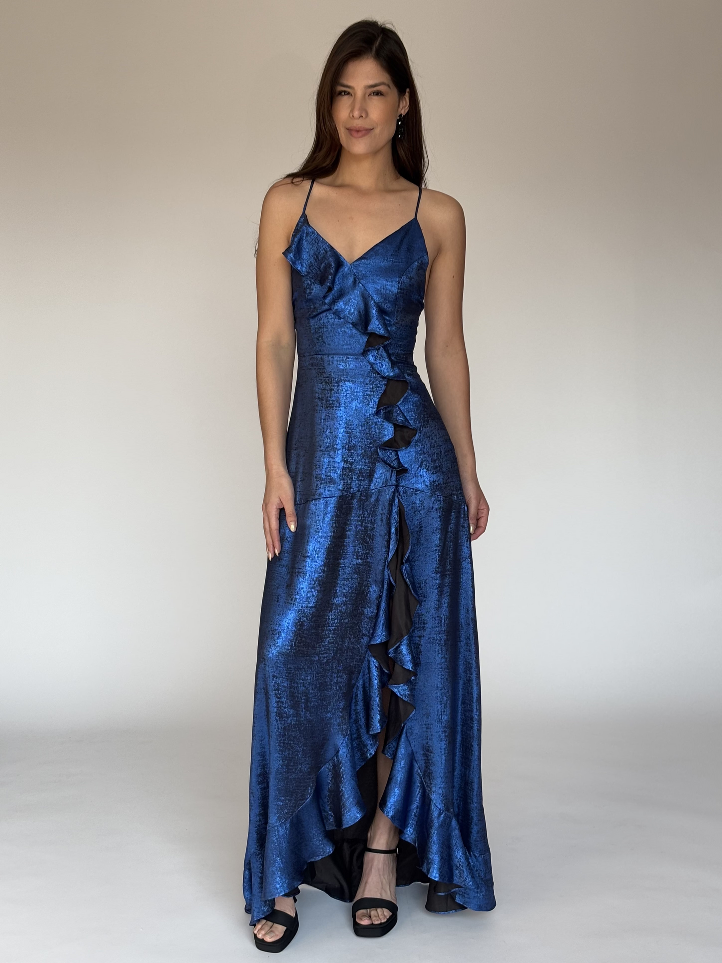 VESTIDO AZUL D5417