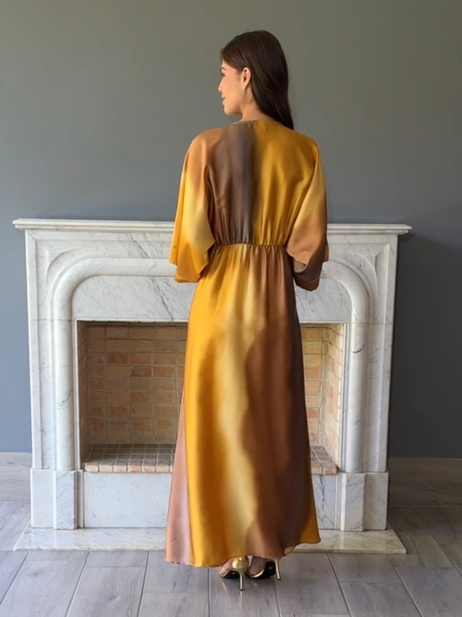 VESTIDO AMARILLO D8999