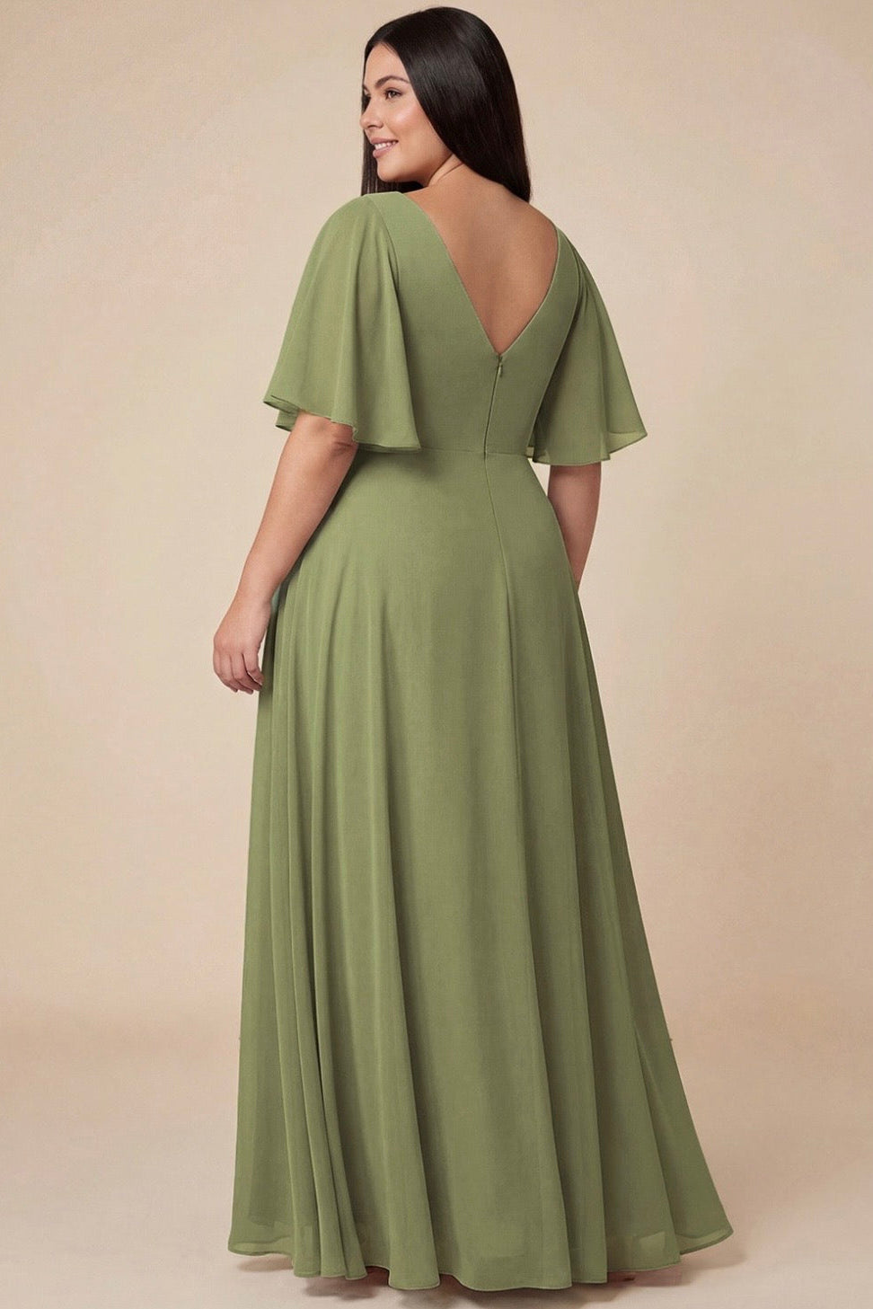 VESTIDO VERDE 25297X