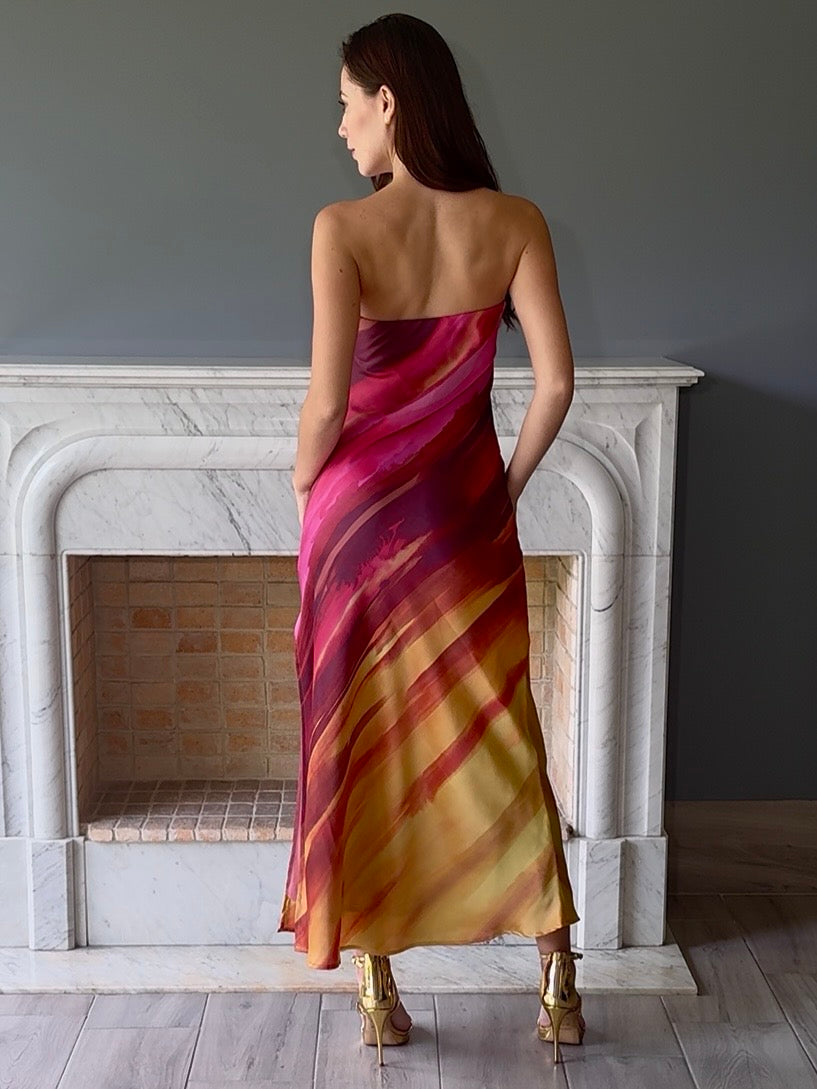 VESTIDO MIDI ESTAMPADO 11771