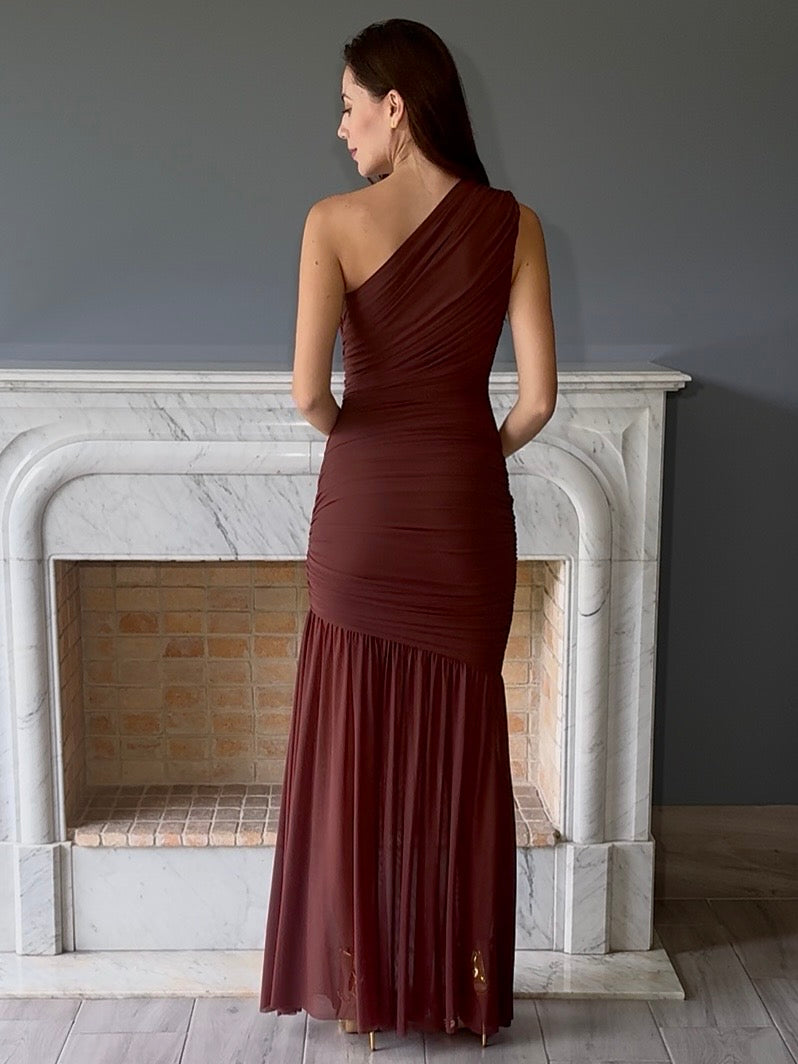 VESTIDO CAFE 5535
