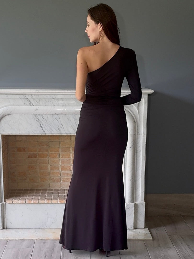 VESTIDO NEGRO C6590