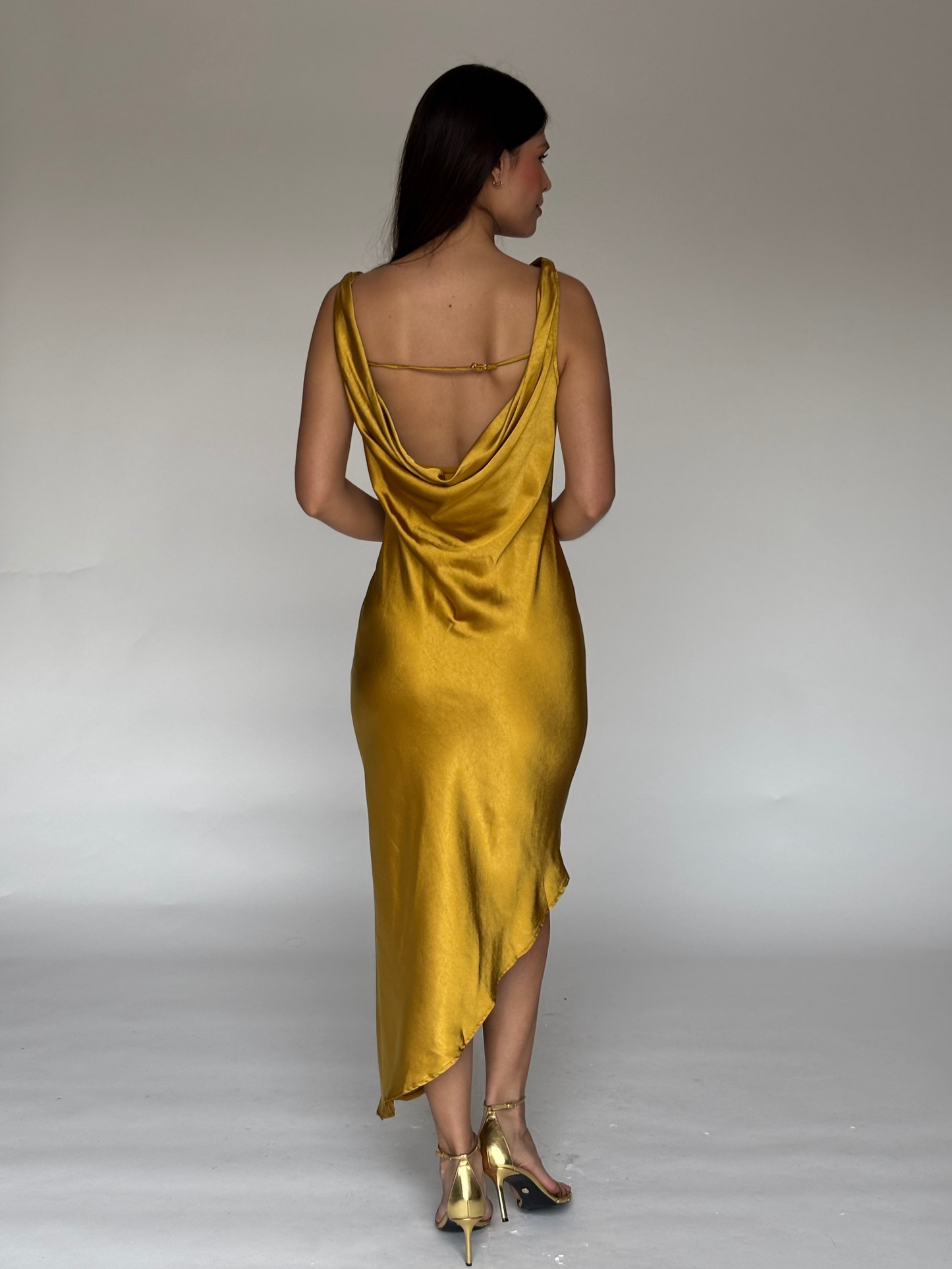 VESTIDO MOSTAZA M2967