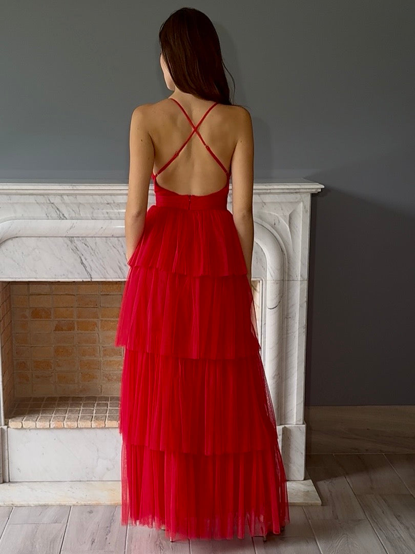 VESTIDO ROJO 507939