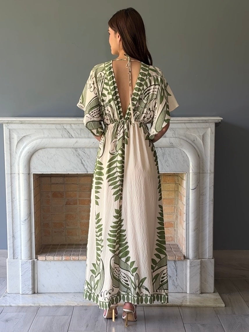 JUMPSUIT ESTAMPADO VERDE 3519H