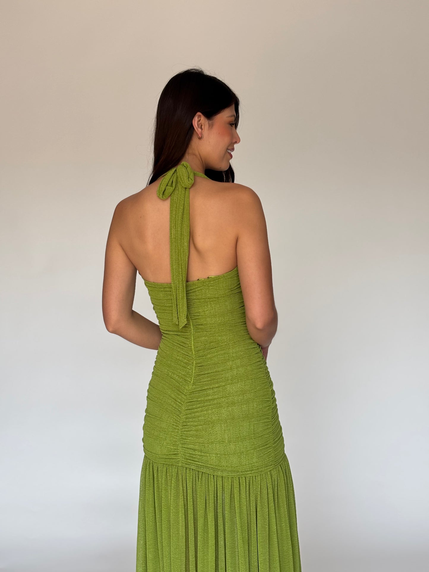VESTIDO VERDE D11511
