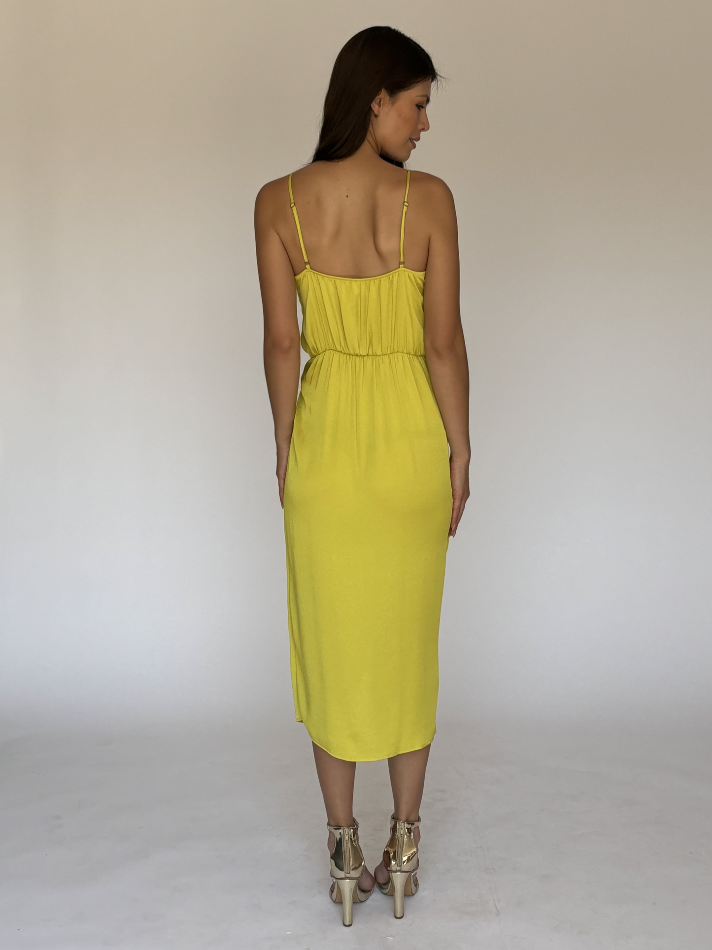 VESTIDO AMARILLO d8333