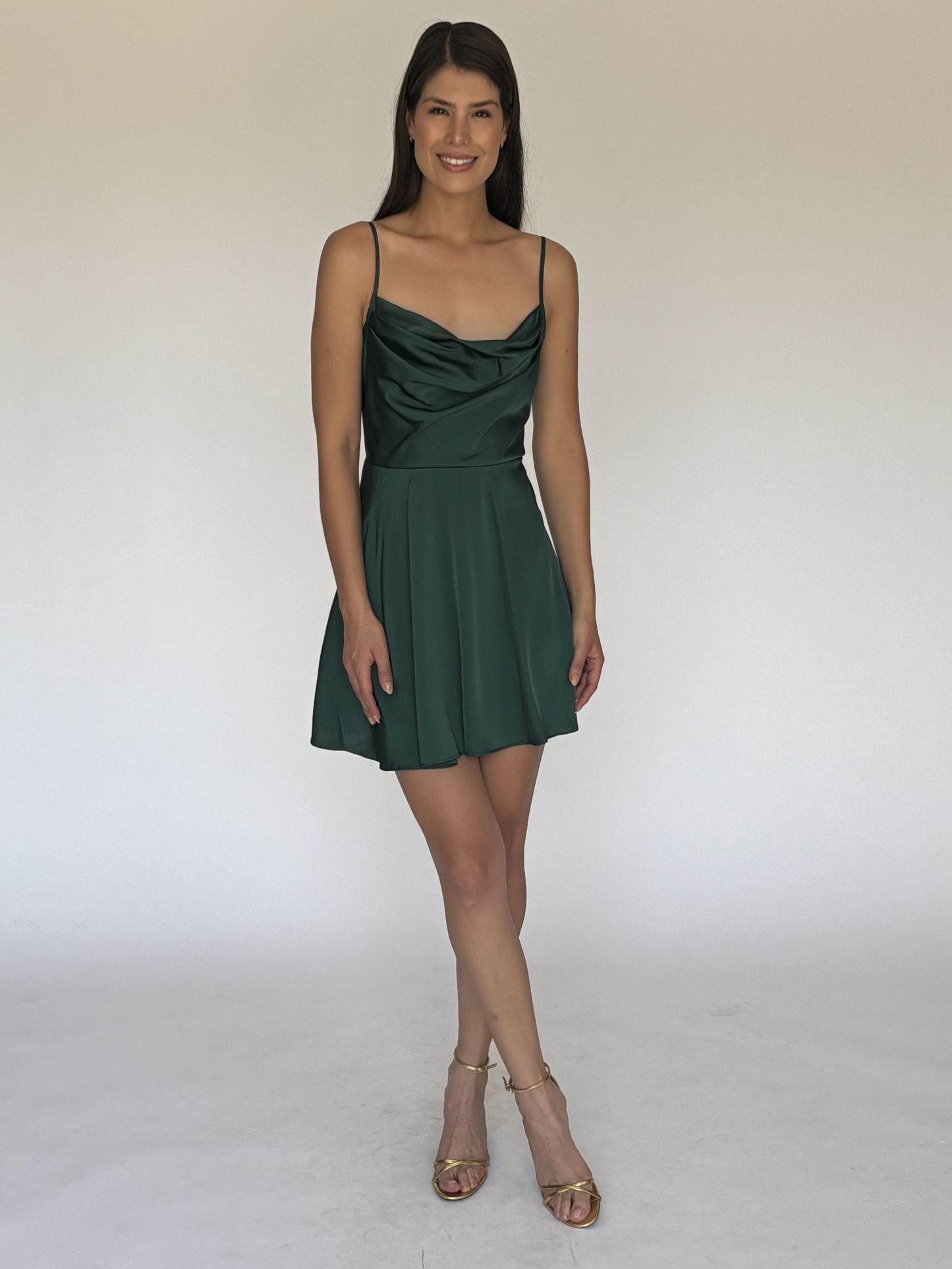 VESTIDO VERDE M2370