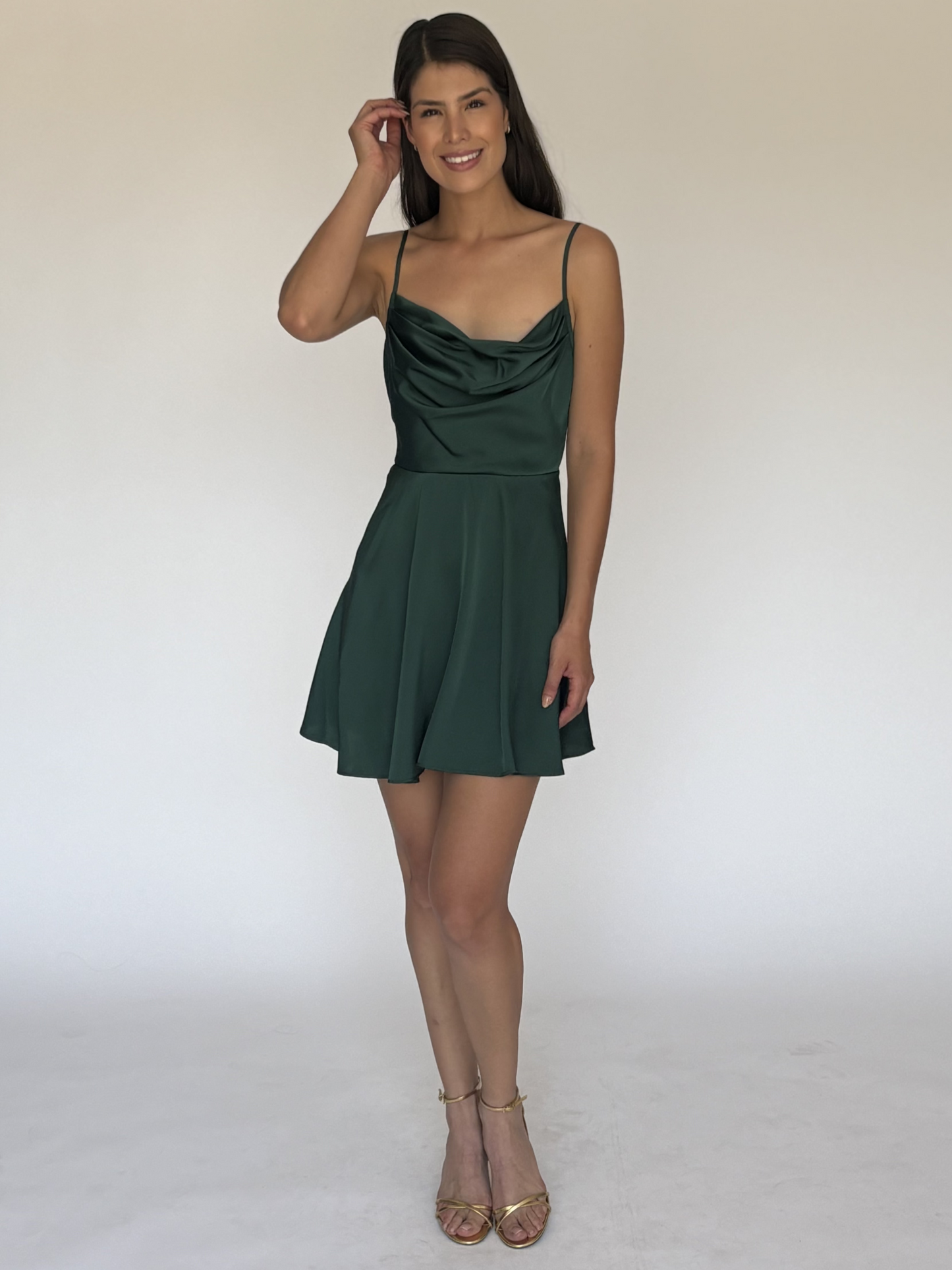 VESTIDO VERDE M2370