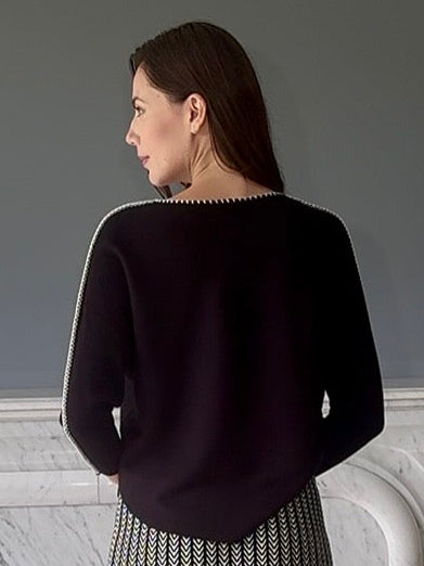 BLUSA SUETER NEGRO P14442