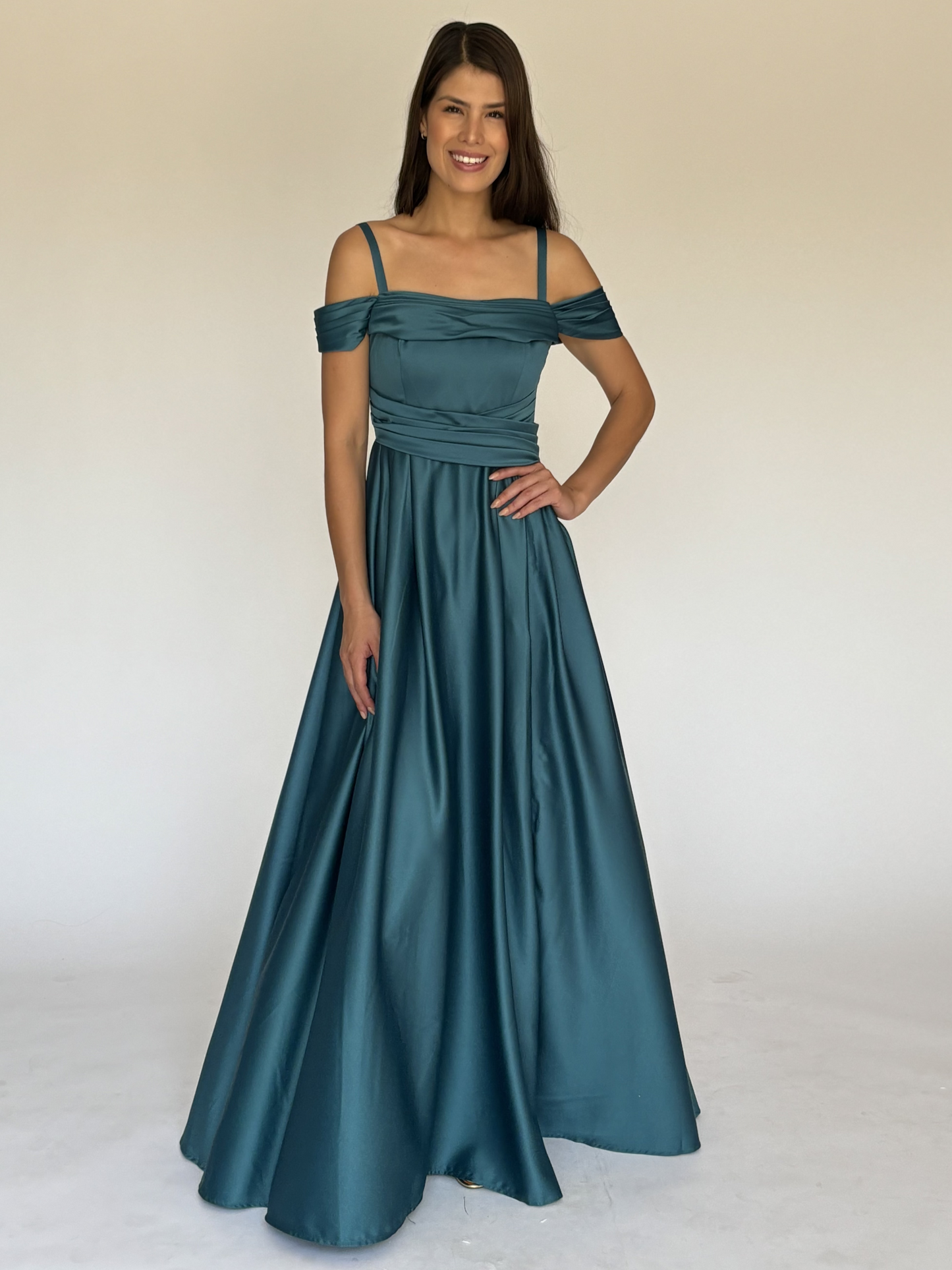 VESTIDO VERDE 22388