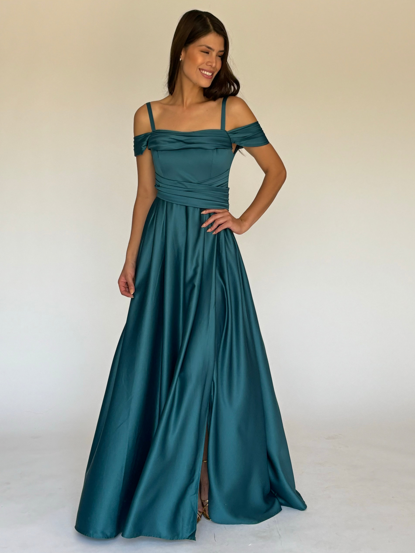 VESTIDO VERDE 22388