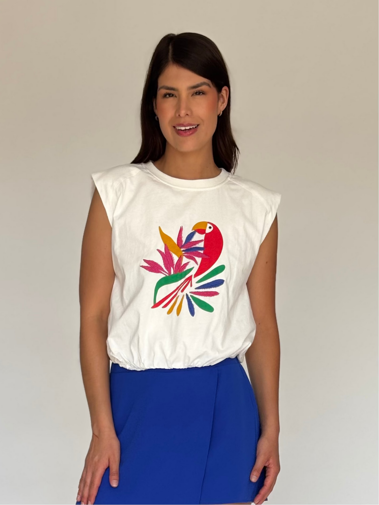 BLUSA BLANCA 46513