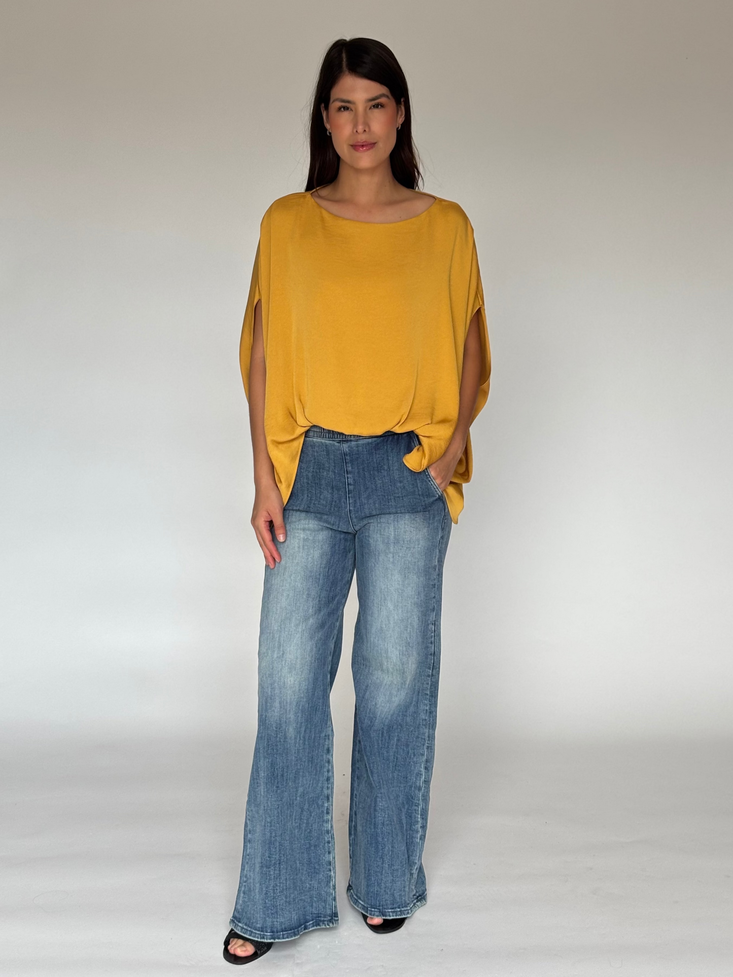 BLUSA AMARILLA T8361
