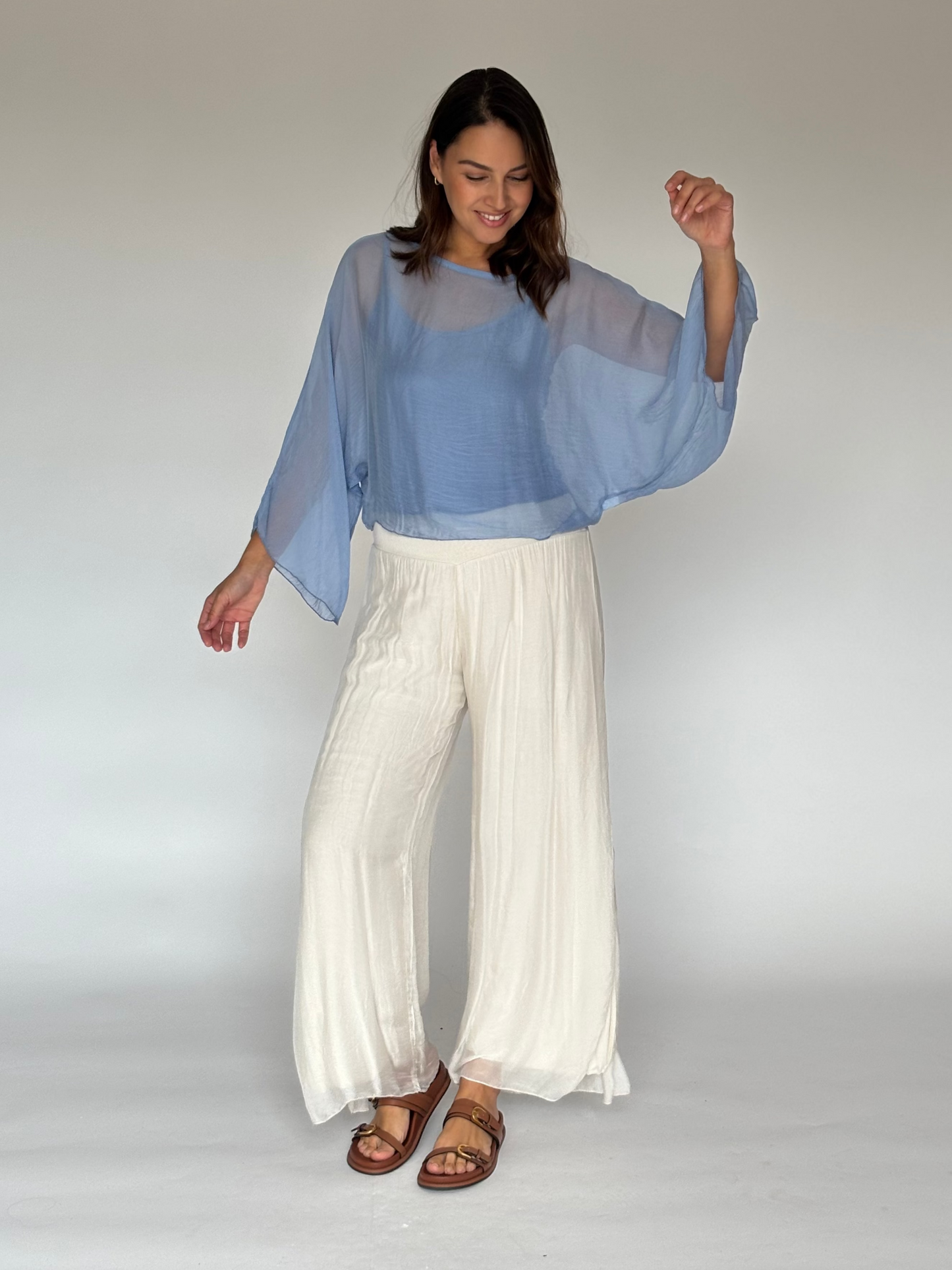 BLUSA AZUL Z7294