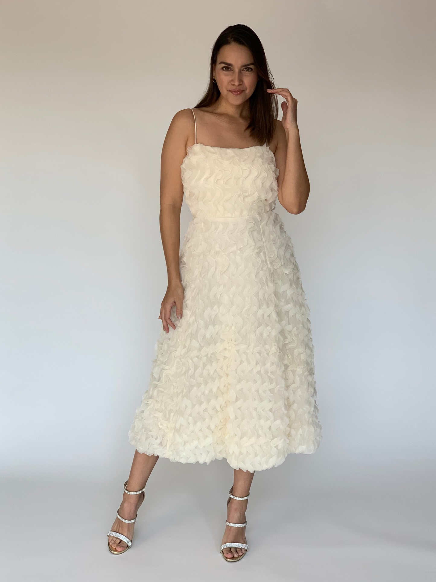 VESTIDO BEIGE D14921