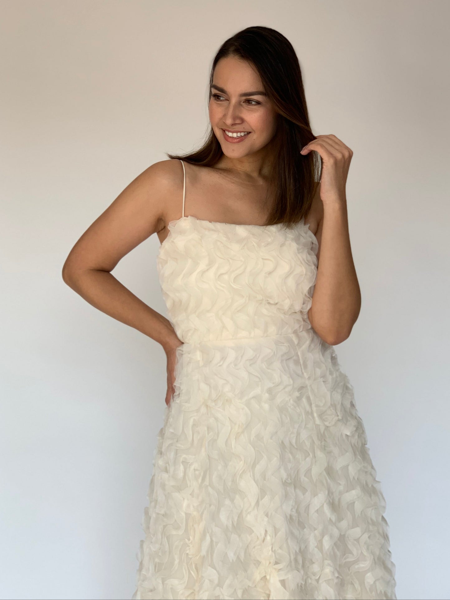 VESTIDO BEIGE D14921