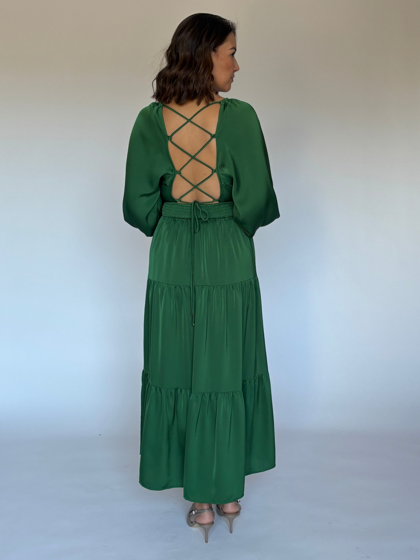 VESTIDO VERDE CP115