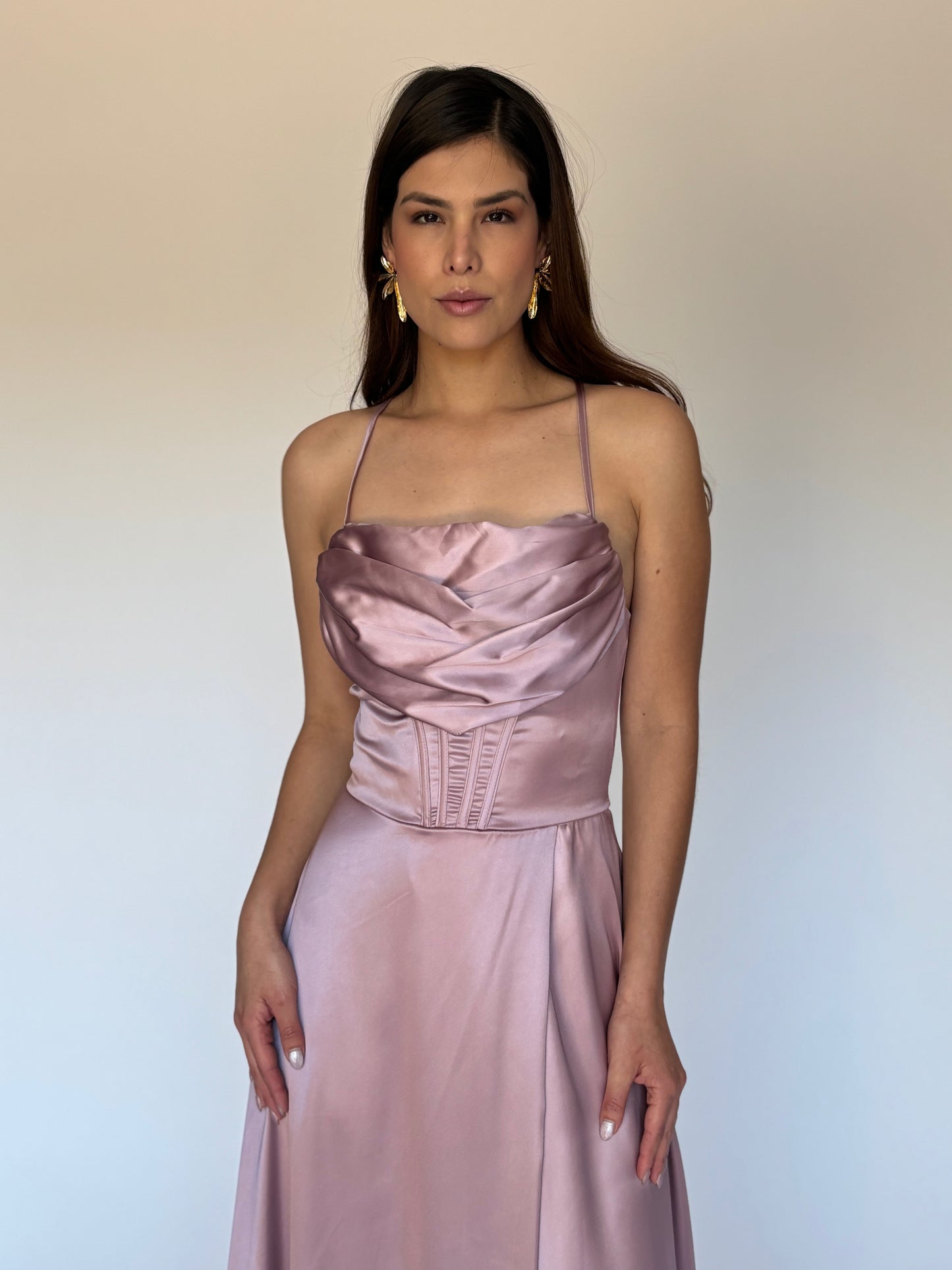 VESTIDO ROSA 9563