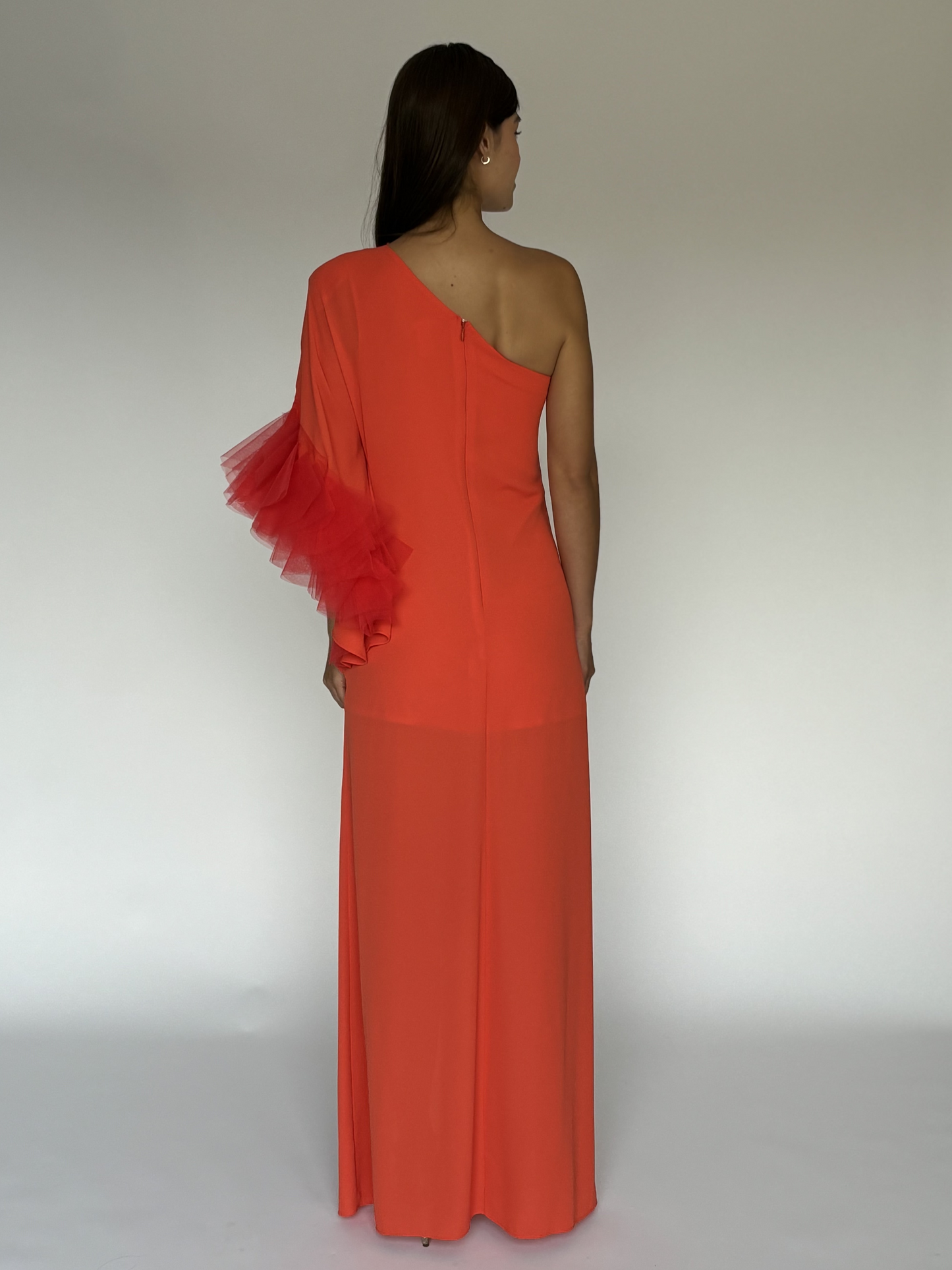 VESTIDO NARANJA 7664