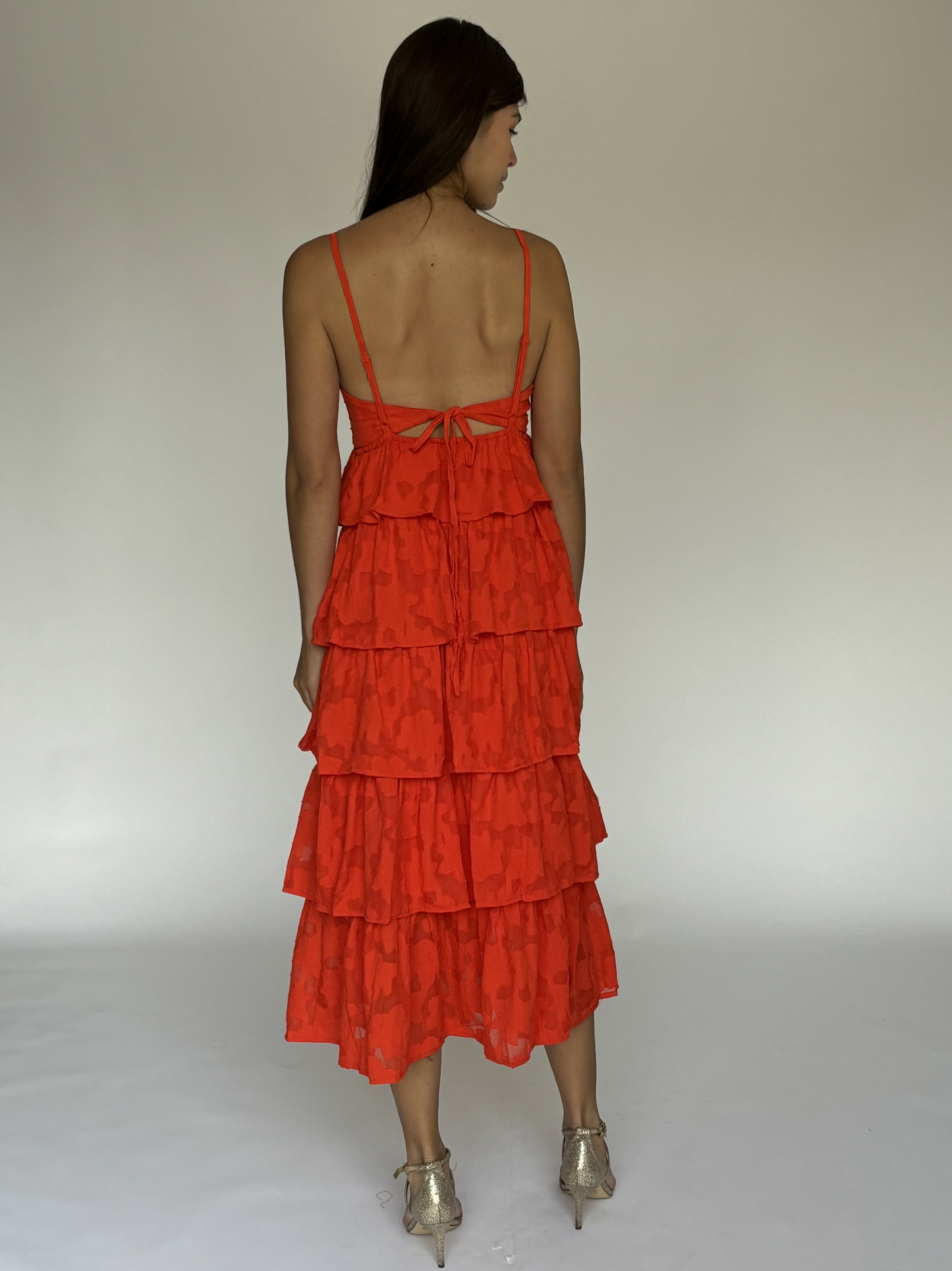 VESTIDO NARANJA 20203