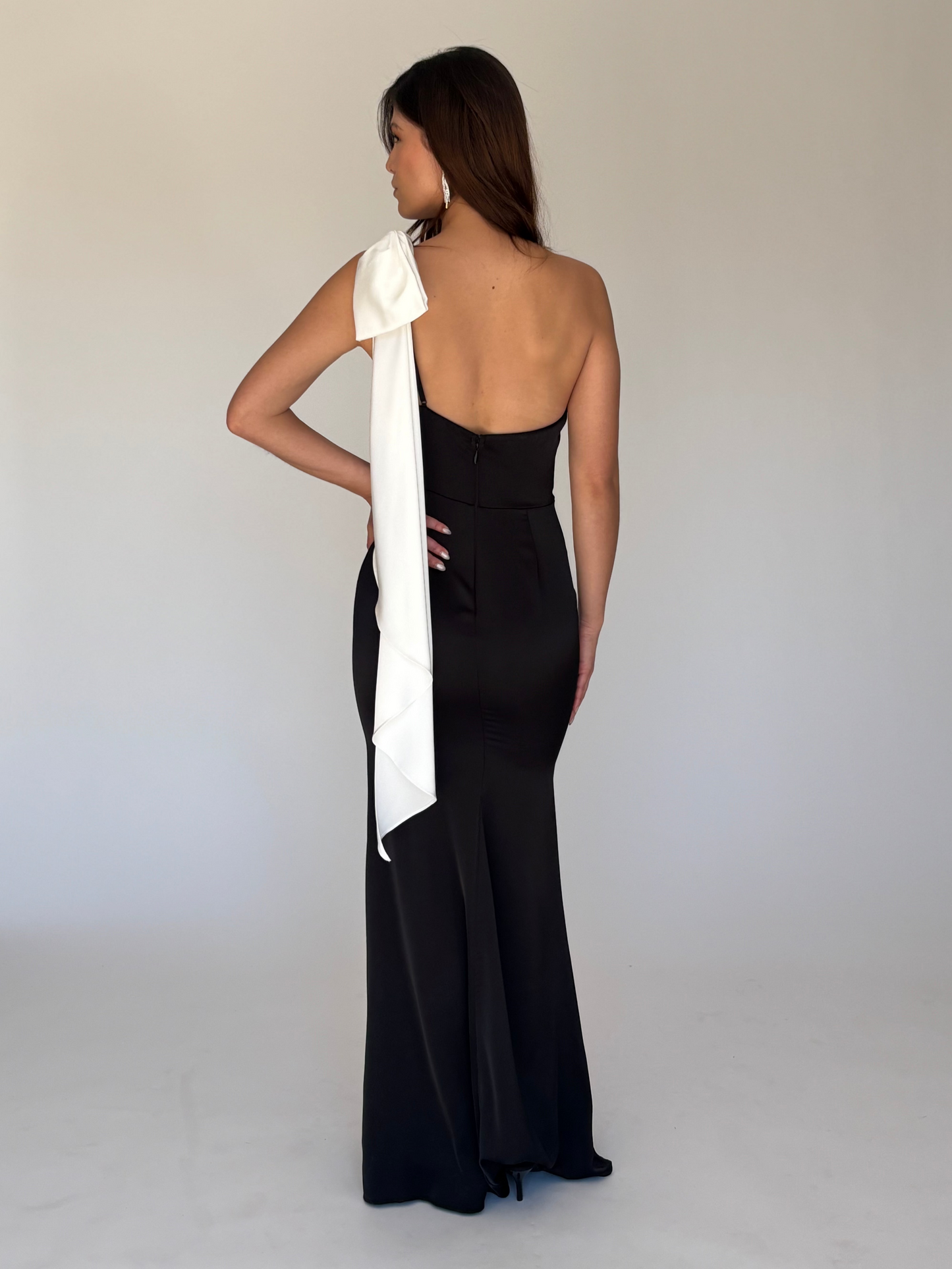 VESTIDO LARGO NEGRO 21273