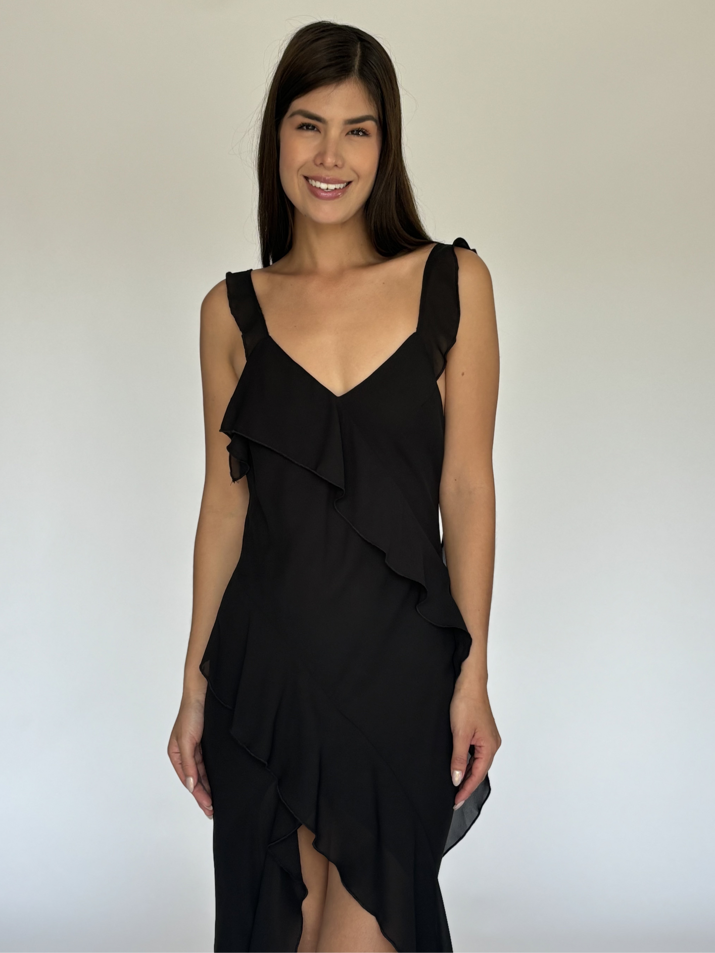 VESTIDO NEGRO 10442