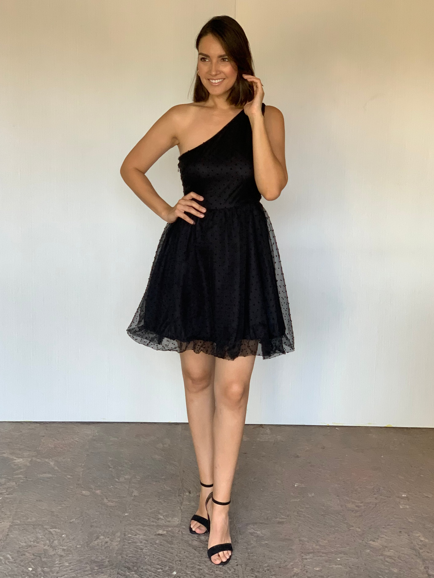 VESTIDO NEGRO 4596