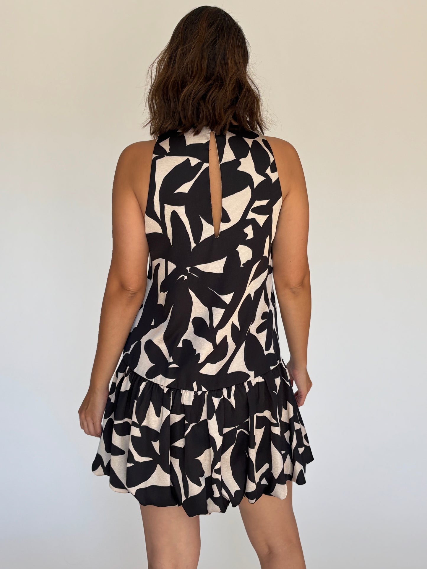 VESTIDO NEGRO D8932