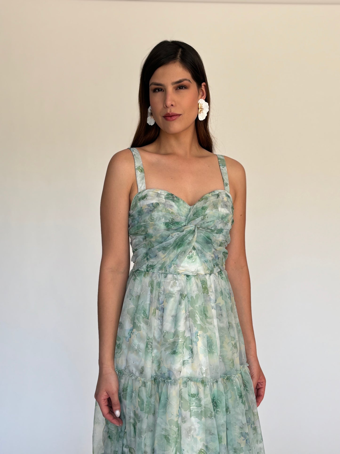 VESTIDO VERDE 2392