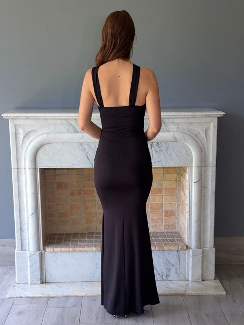 VESTIDO NEGRO C6364