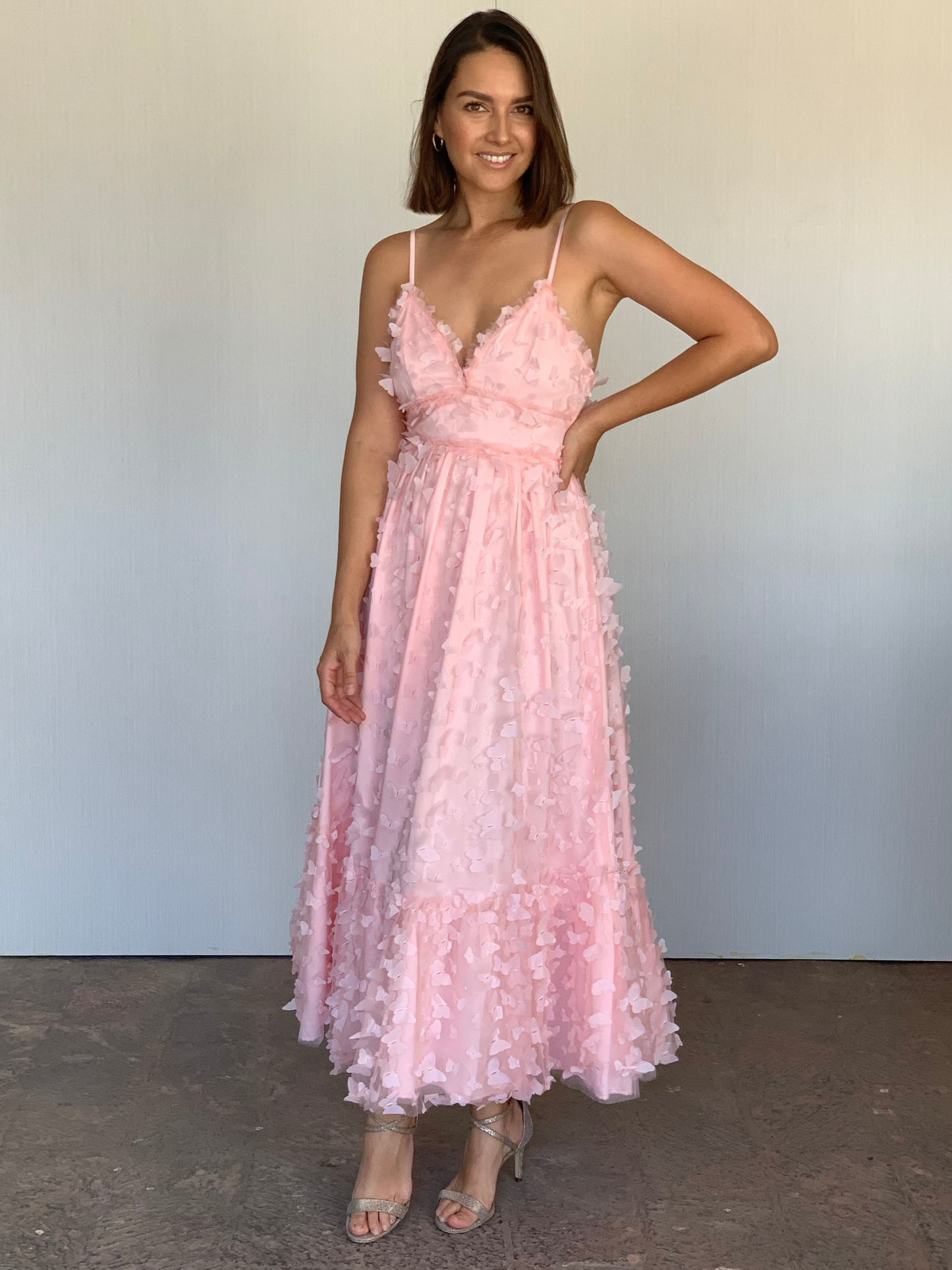 VESTIDO ROSA 5060