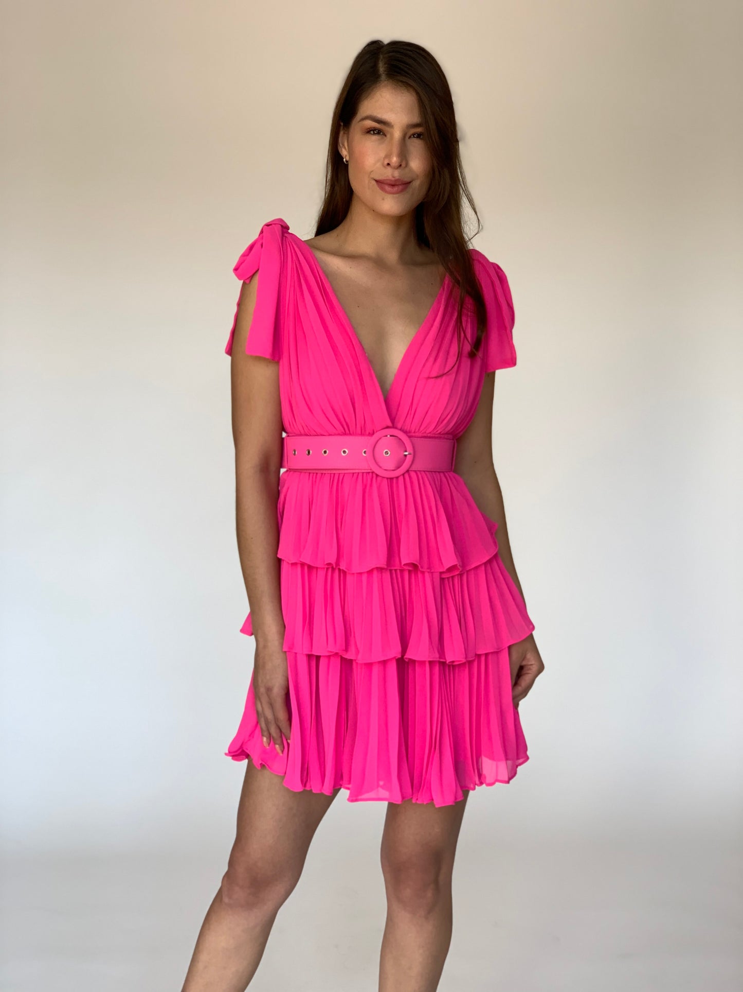 VESTIDO ROSA LD5498