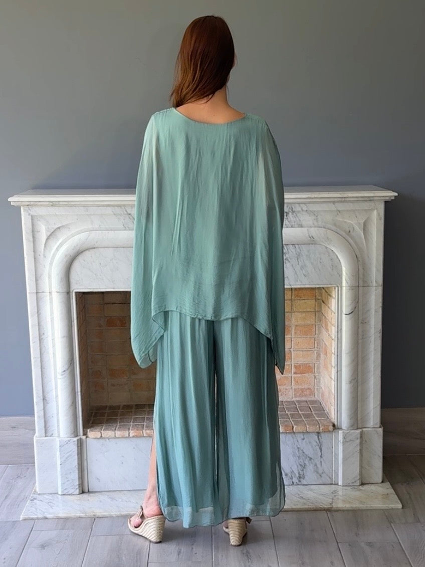 VESTIDO VERDE 2686
